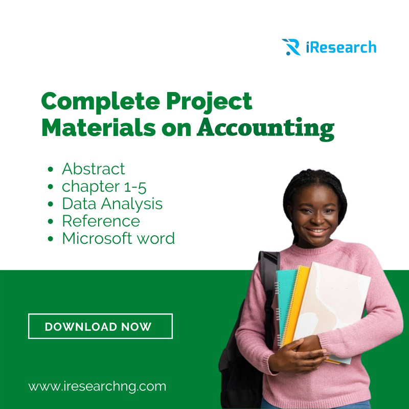 AWARENESS OF CONFIDENCE ACCOUNTING AMONGST ACCOUNTING LECTURERS IN NIGERIA