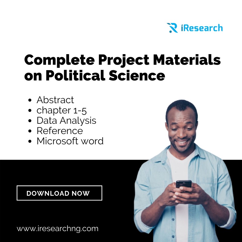 political science research topics in nigeria
