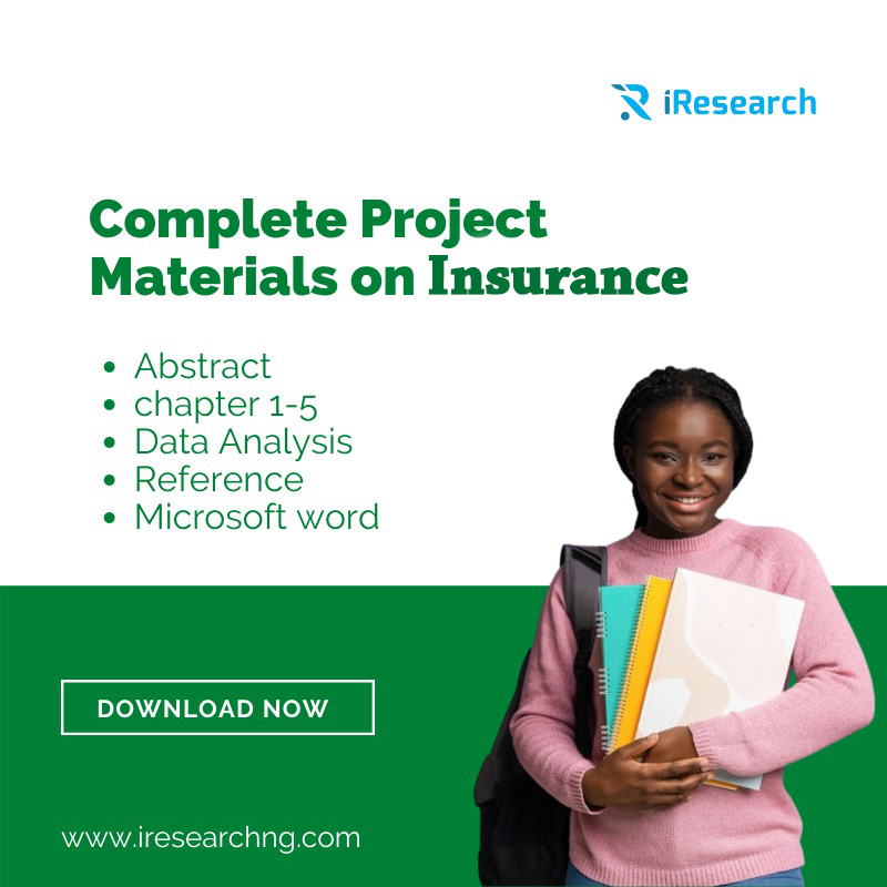 A CRITICAL ANALYSIS OF THE IMPACT OF INSURANCE INDUSTRY TOWARDS ECONOMIC DEVELOPMENT OF NIGERIA